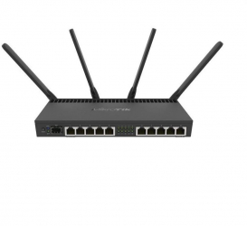 MikroTik RouterBOARD 4011iGS+5HacQ2HnD with Annapurna Alpine AL21400Cortex A15 CPU 4-cores 1.4GHz per core 1GB RAM 512 MB 10xG bit LAN 