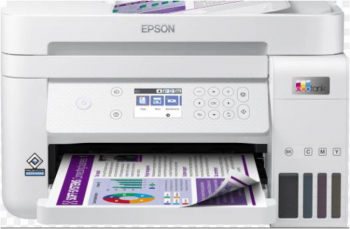 Multifunctional inkjet color Epson EcoTank CISS L6276 culoare alb dimensiune A4 Printare Copiere Scanare printare borderless viteza 