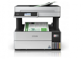 Multifunctional inkjet color Epson EcoTank CISS L6460 dimensiune A4 Printare Copiere Scanare printare borderless viteza 37ppm alb-negru 