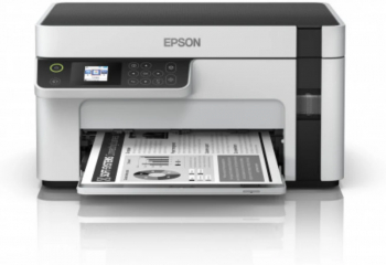 Multifunctional inkjet mono CISS Epson M2120 dimensiune A4 Printare Copiere Scanare viteza 32ppm alb-negru rezolutie 1440x720 dpi 
