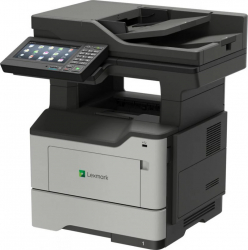 Multifunctional laser mono Lexmark MX622adhe Dimensiune A4 Imprimare/ Copiere/ Scanare color / Scanare in retea/ Fax Viteza 47 ppm