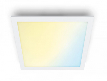 Panou LED WiZ Panel SQ Wi-Fi control vocal 36W 3400 lm lumina alba 2700-6500K IP20 60cm Alb