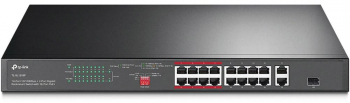 Switch TP-Link TL-SL1218P 16 port 10/100/1000 Mbps 