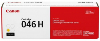 Toner Canon CRG046HY Galben capacitate 5000 pagini pentru seriile LBP65x MF73x. 