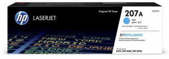 Toner HP W2211A cyan 1250 pagini NR.207A HP LASERJET PRO M255DW M282NW M283FDN M283FDW. 