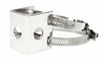 Suport metalic PNI SPA125 cu brida metalica pentru montaj antena pe bara transversala 