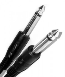 Cablu audio Jack 6.35 mm mono 1.5m tata-tata 