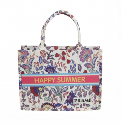 Geanta de plaja pentru dama PAMI GD-0223-337-1 42x32 cm multicolor 