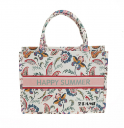 Geanta de plaja pentru dama PAMI GD-0223-337-2 42x32 cm multicolor 