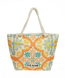 Geanta de plaja pentru dama PAMI GD-0223-341-3 50x37 cm multicolor 