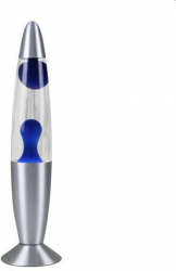 Lampa decorativa Lava Blue 30W inaltime 41 cm Procart 