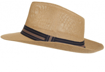 Palarie din paie pentru barbati PAMI PB-0223-159-2 59 cm Camel