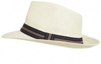 Palarie din paie pentru barbati PAMI PB-0223-159-3 59 cm Crem 