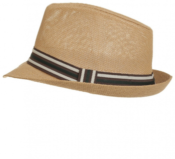 Palarie din paie pentru barbati PAMI PB-0223-170-1 59 cm Camel 
