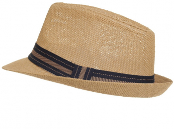 Palarie din paie pentru barbati PAMI PB-0223-173-1 60 cm Camel 
