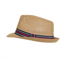 Palarie din paie pentru barbati PAMI PB-0223-174-1 59 cm Camel 
