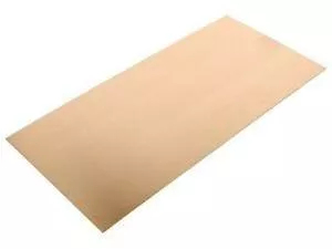 Placa circuit 210x100mm laminata acoperire cupru pe doua fete 1mm 