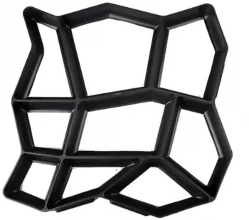 Sablon SIKS Pentru Placi Pavaj Matrita Pentru Turnat Pavele Din Beton Plastic Negru