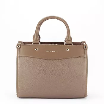 Geanta medie David Jones Paris 7007-4 12 Bej inchis 