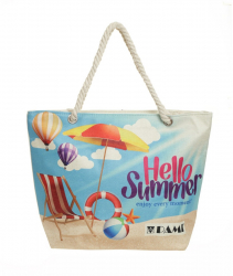 Geanta de plaja pentru dama PAMI GD-0223-329-1 50x37 cm multicolor 