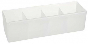 Organizator pentru sertare Baroness 6.5x7.8x9 cm Alb