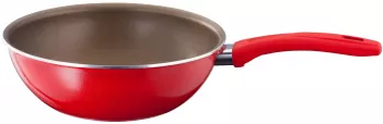 Tigaie wok Judge-Radiant aluminiu 43.5x24x11 cm rosu 