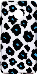 Husa Bestcase comp cu Realme 11 Blue Leopard Pattern Antisoc 2MM Soft Silicon prot cam T 1039 