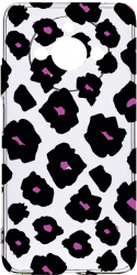 Husa Bestcase comp cu Realme 11 Burgundy Leopard Pattern Antisoc 2MM Soft Silicon prot cam T 1040 