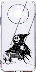 Husa Bestcase comp cu Realme 11 Death Swinging Antisoc 2MM Soft Silicon prot cam T 1063 
