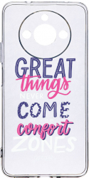 Husa Bestcase comp cu Realme 11 Great Things Antisoc 2MM Soft Silicon prot cam T 486 