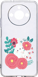 Husa Bestcase comp cu Realme 11 Hello Spring Antisoc 2MM Soft Silicon prot cam T 686 