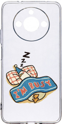 Husa Bestcase comp cu Realme 11 Im Busy Antisoc 2MM Soft Silicon prot cam T 1016 