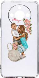 Husa Bestcase comp cu Realme 11 Mom Life With a Boy Antisoc 2MM Soft Silicon prot cam T 559 