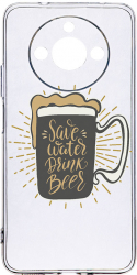 Husa Bestcase comp cu Realme 11 Save Water Antisoc 2MM Soft Silicon prot cam T 806 