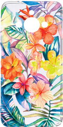 Husa Bestcase comp cu Realme 11 Topical Flowers Antisoc 2MM Soft Silicon prot cam T 498 
