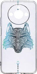 Husa Bestcase comp cu Realme 11 Wolf Antisoc 2MM Soft Silicon prot cam T 50 