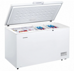 Lada frigorifica Heinner HCF-HM371CE++ capacitate totala 371L clasa de eficienta energetica E convertibila frigider/congelator