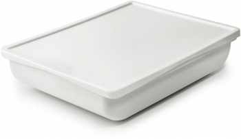 Set 3 piese pentru fainare alimente Ibili plastic 27 5x22x5 5 cm alb/gri 