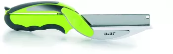 Tocator legume Ibili-Easycook otel inoxidabil/plastic 25 cm verde