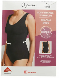 Body dama modelator Soft Shaping negru Oganda marimea Xl 7062Blkxl S 
