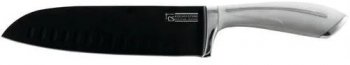 Cutit santoku Carl Schmidt Sohn Garmisch otel inoxidabil 16 cm negru/alb 