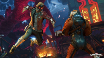 Joc Marvels Guardians Of The Galaxy Cosmic Deluxe Edition pentru PlayStation 4 