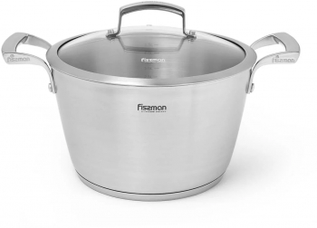 Oala Fissman-Millenium 24x14cm 5.6l argintiu otel inoxidabil 