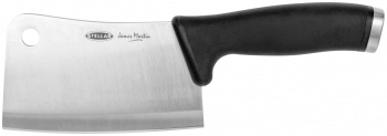 Satar Stellar-James Martin otel cromat 26x8x2.5 cm argintiu/negru 