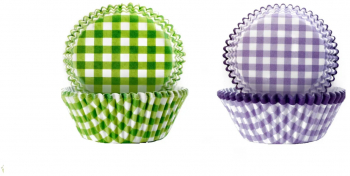 Set 100 forme de briose Ibili hartie 7.5x3.5 cm multicolor 