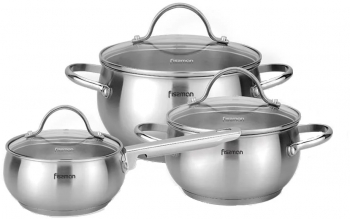 Set de oale Fissman-Martinez 6 piese otel inoxidabil argintiu 