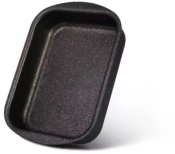 Tava Fissman aluminiu 25x18x6 cm negru 