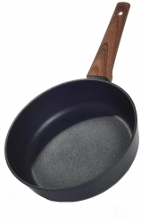 Tigaie adanca Fissman-Vega 24x6 8cm aluminiu negru 