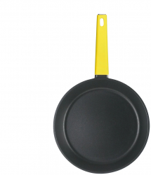Tigaie universala Ibili-Classe Titanium aluminiu 28x6 cm negru/galben 