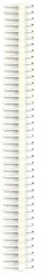 Bareta 40 pini tata 2.54mm alb OKY0142-1-WHITE 